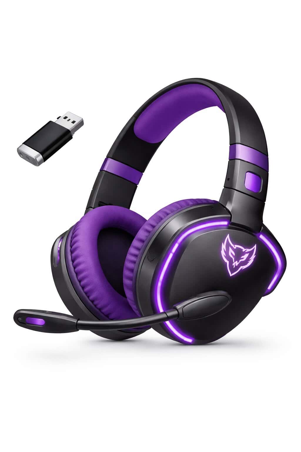 FreezeSound Pro™ – Auriculares Gaming Inalámbricos PS5 con Estación de Carga