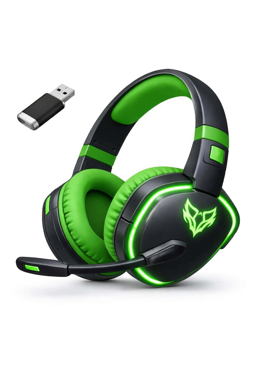 FreezeSound Pro™ – Auriculares Gaming Inalámbricos PS5 con Estación de Carga