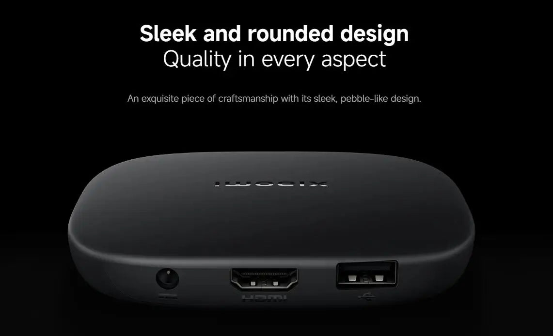 Xiaomi TV Box S 3ra Generación 4K UHD Google TV Dolby Vision HDR10+ WiFi Bluetooth