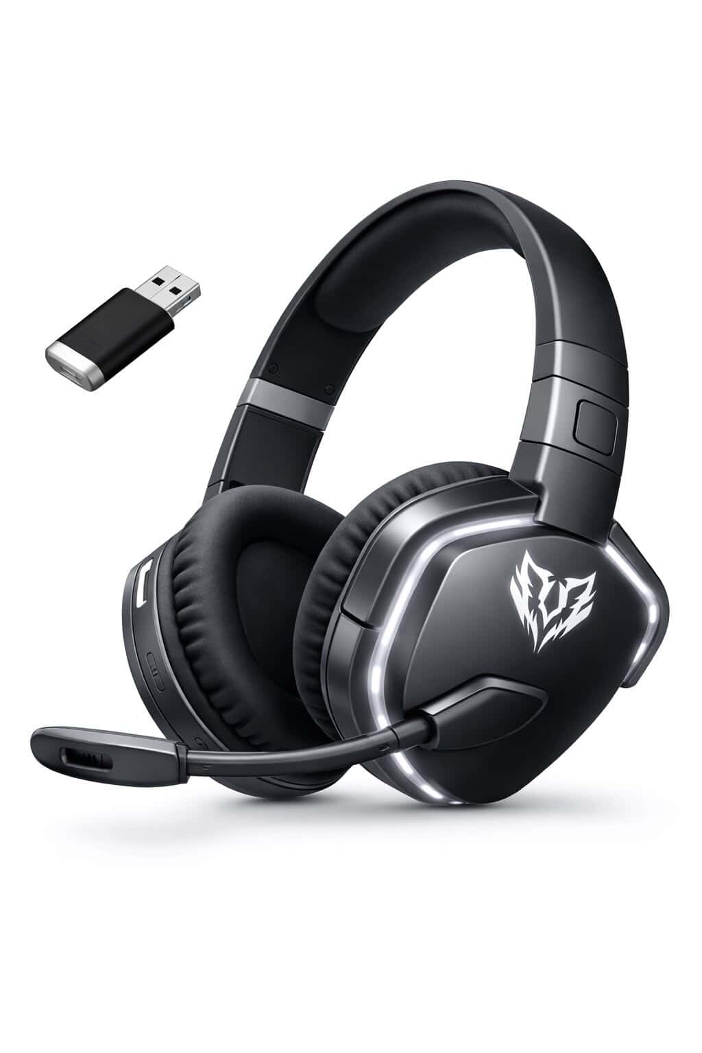 FreezeSound Pro™ – Auriculares Gaming Inalámbricos PS5 con Estación de Carga
