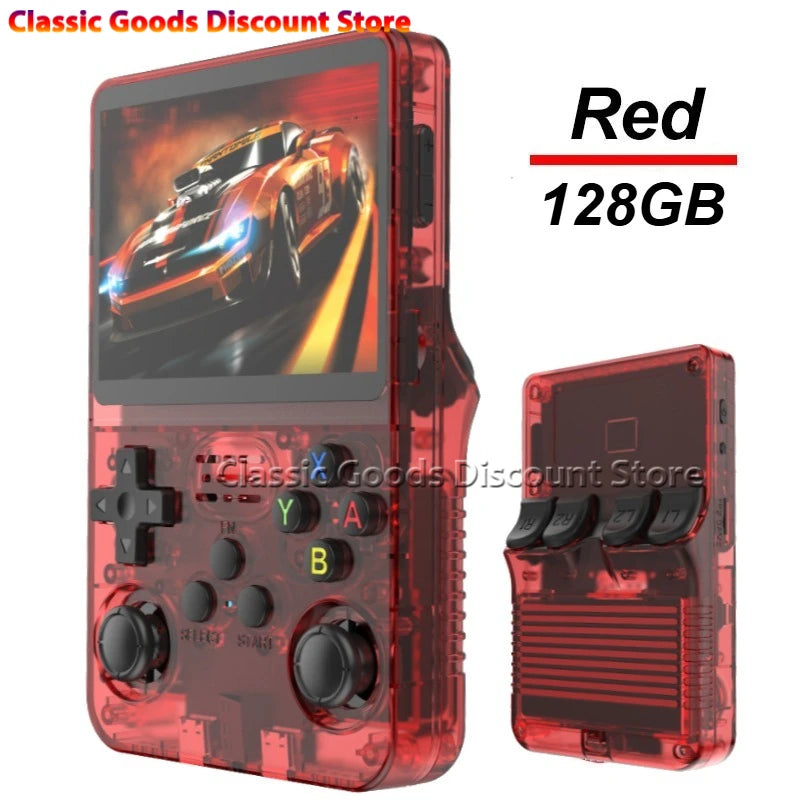 R36S Consola Retro Portátil Linux 3.5” IPS | 15000+ Juegos | Retro Gaming HD