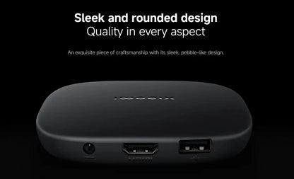Xiaomi TV Box S 3ra Generación 4K UHD Google TV Dolby Vision HDR10+ WiFi Bluetooth