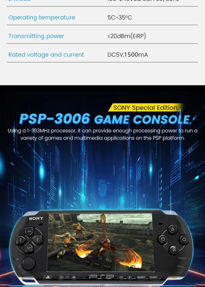 Original Sony PSP-3006 PlayStation Portable — Iconic Retro Console | Limited Stock